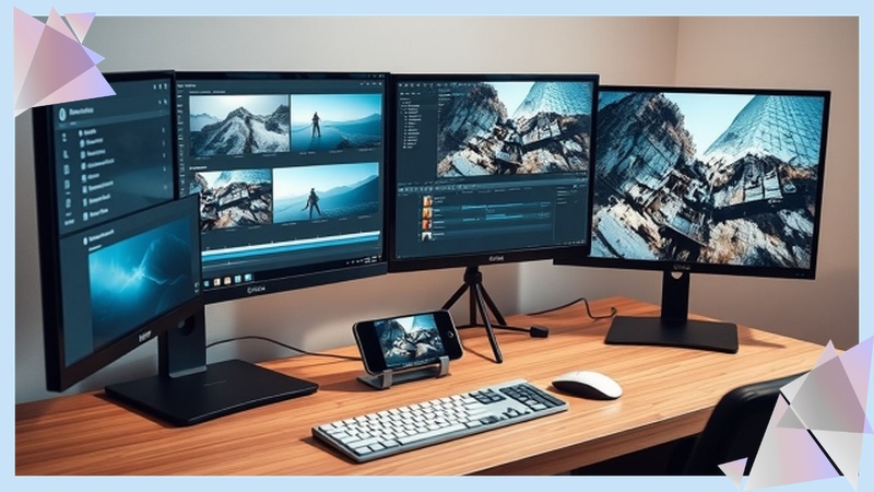 カメラ制御のゲームでの使用例